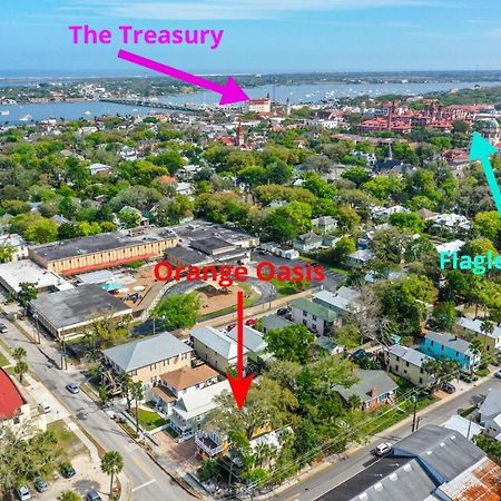 Orange Oasis - Walk To Historic District Villa St. Augustine Esterno foto