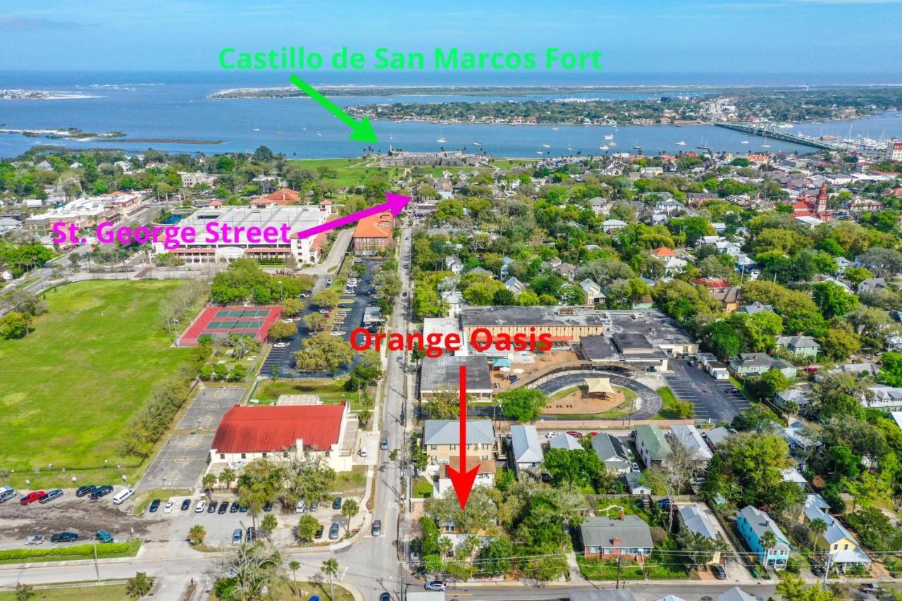 Orange Oasis - Walk To Historic District Villa St. Augustine Esterno foto