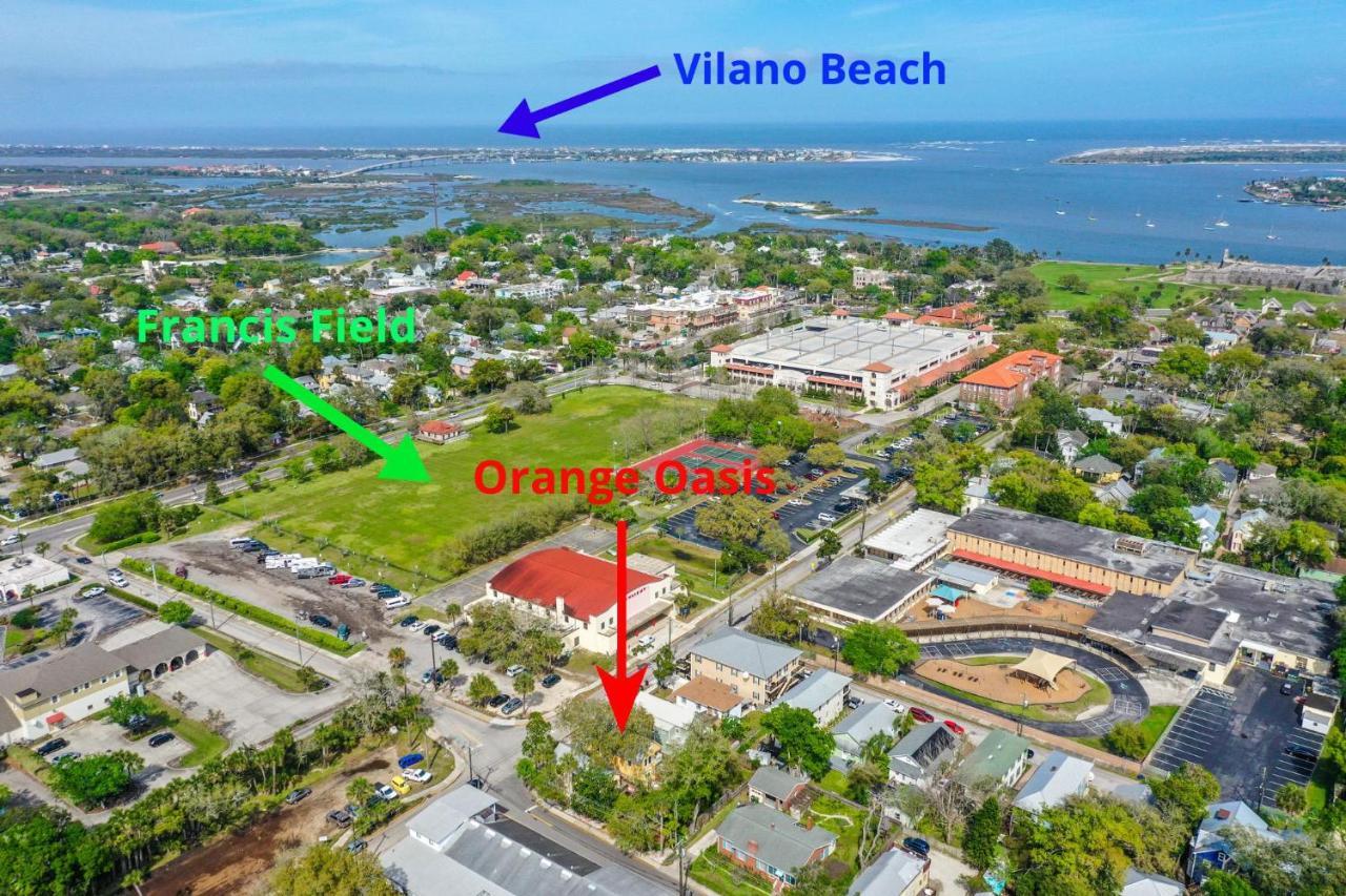 Orange Oasis - Walk To Historic District Villa St. Augustine Esterno foto